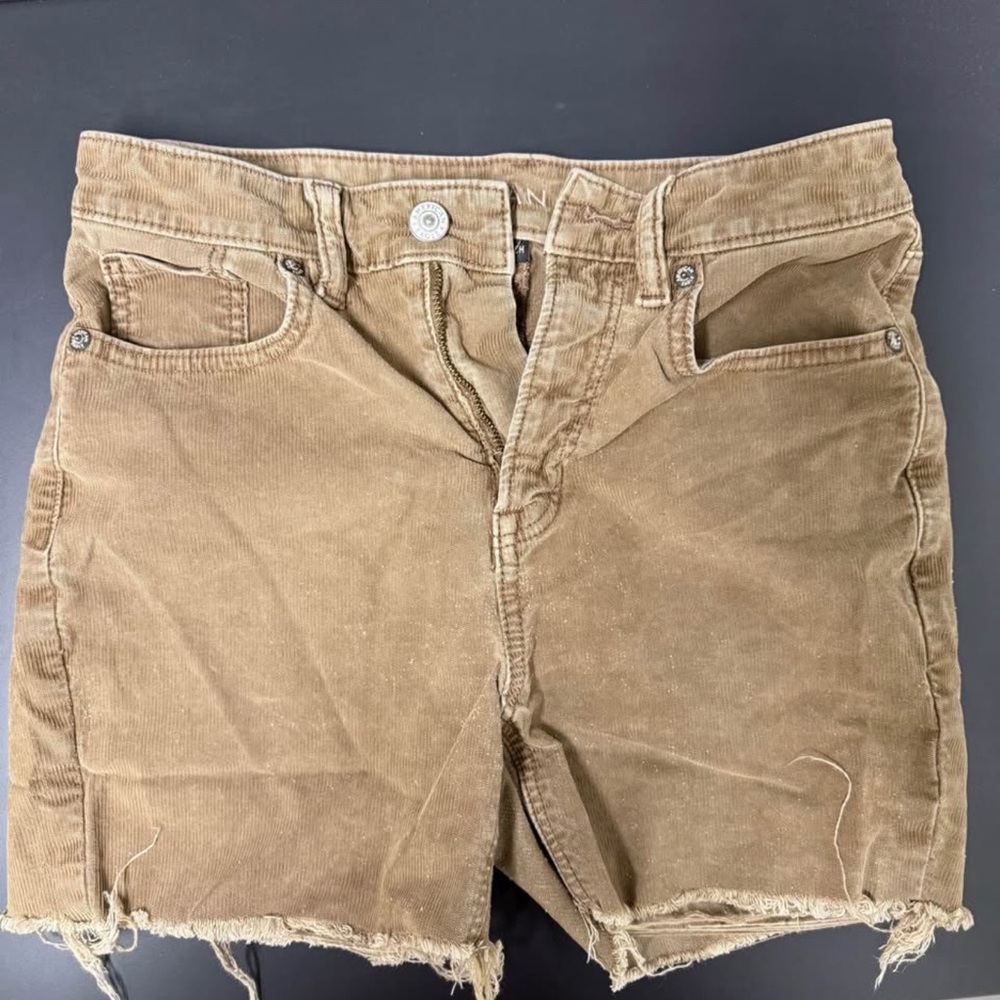 American Eagle Outfitters Tan Stretch Shorts